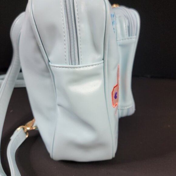 👜 Lovely Lota Ita Bag – Light Blue Backpack with Window – Kawaii Anime Style - Picture 11 of 14